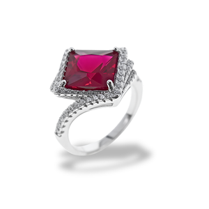 Anello Rosso Rubino AN007RR
