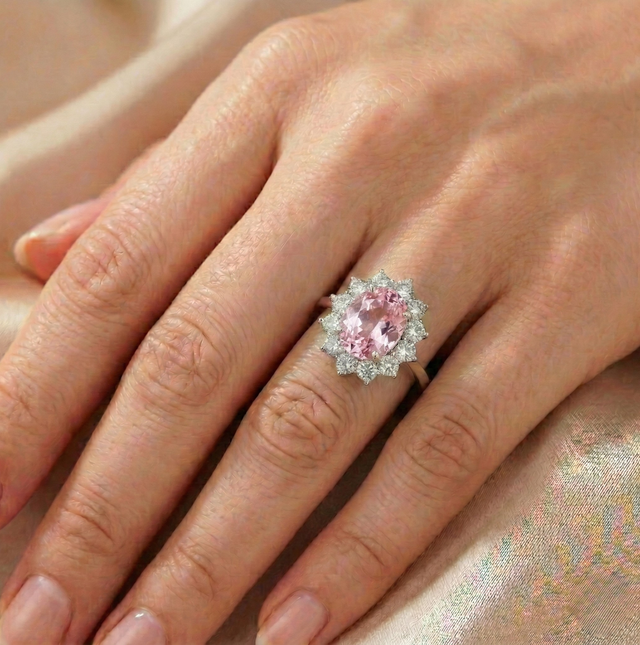 Anello Cluster Reale Rosa