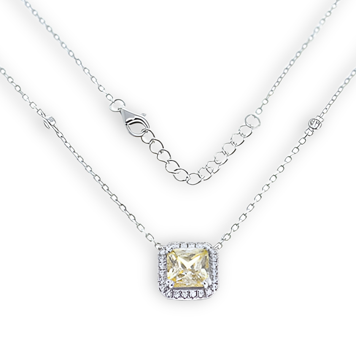 Collana Halo Princess Giallo