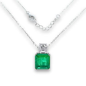 Collana Verde Smeraldo CL003VS
