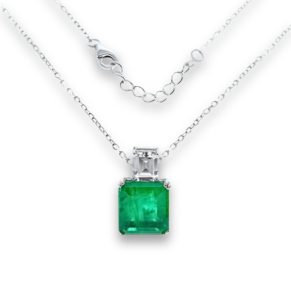 Collana Verde Smeraldo CL003VS