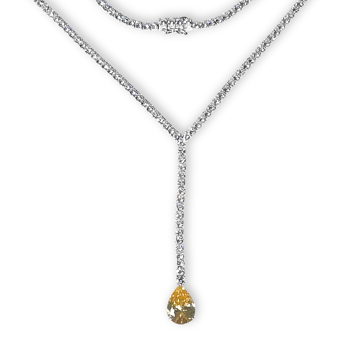 Collana Riviera Goccia Giallo