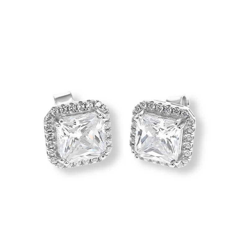 Orecchini Bianco Diamante