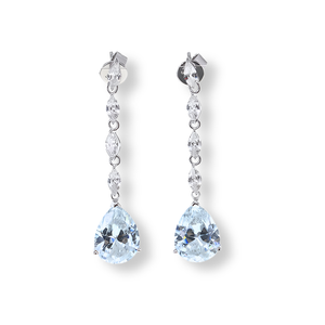 Orecchini Azzurro Acquamarina